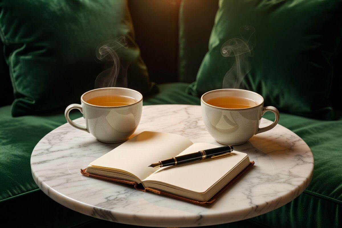 Couple having a financial intimacy date