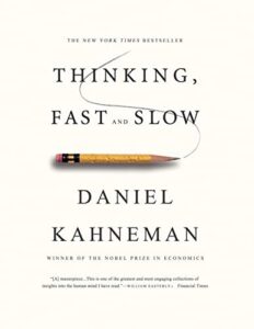 Cover of Thinking, Fast and Slow by Daniel Kahneman